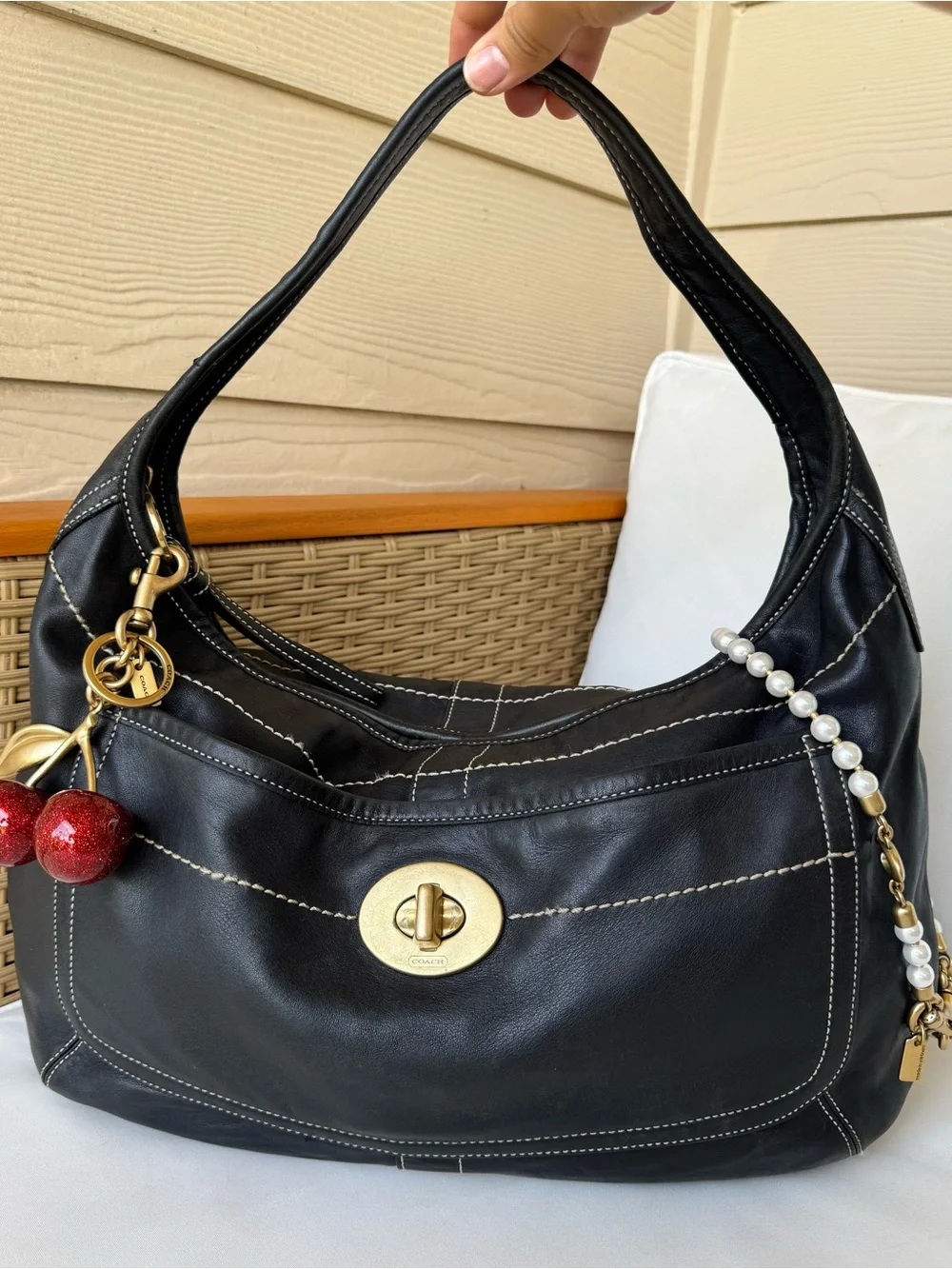 Coach ergo large hobo bag